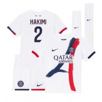 Fotbalové Dres Paris Saint-Germain Achraf Hakimi #2 Dětské Venkovní 2024-25 Krátký Rukáv (+ trenýrky)